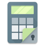 calculator photo vault android application logo